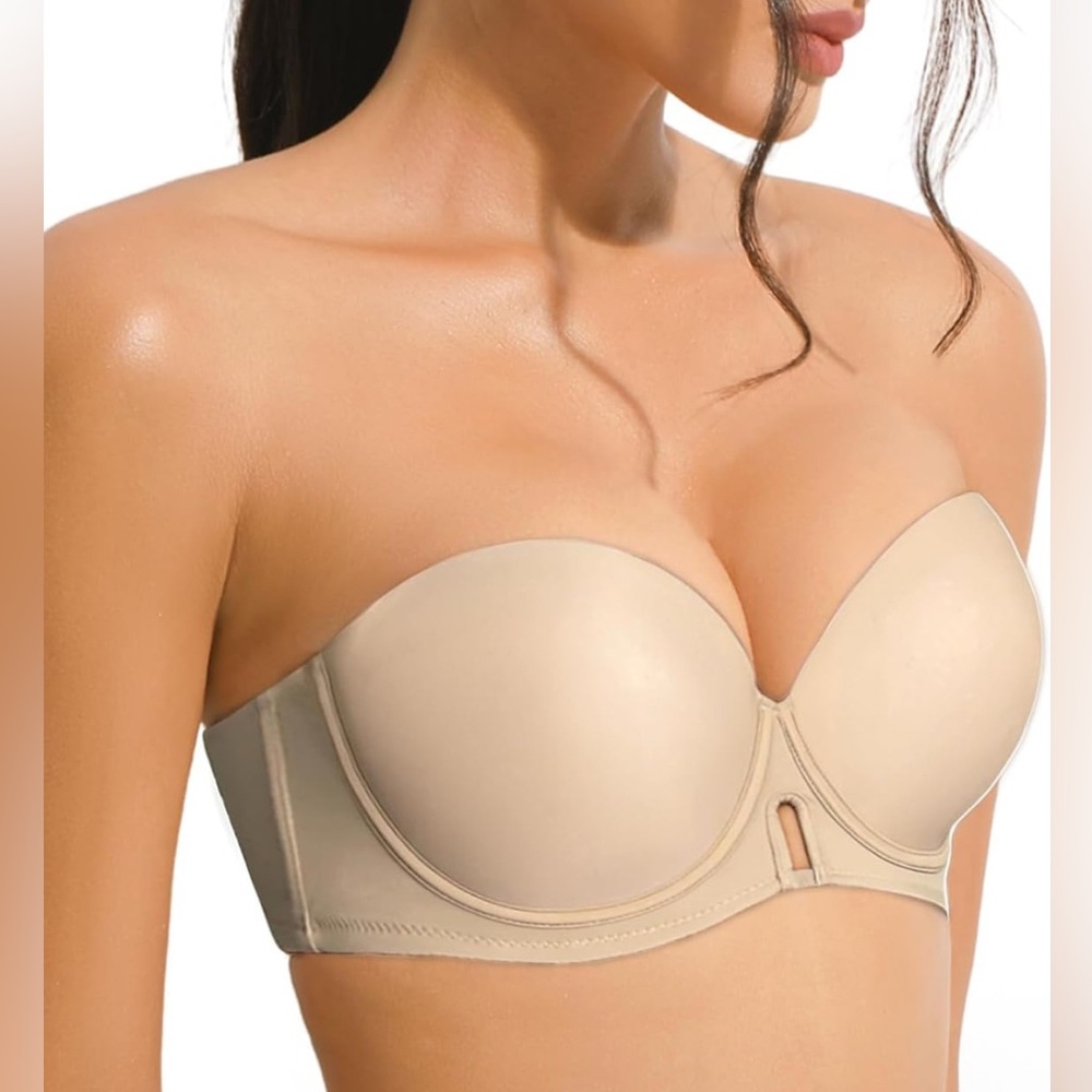 Percy Elle - Convertible, Padded, Push-Up, T-Shirt Bra